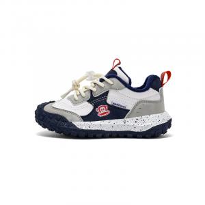 Кроссовки детские с низким верхом, устойчивые к скольжению и износу PAUL FRANK, синий/белый