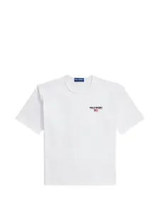 Футболка с логотипом Polo Ralph Lauren, белый