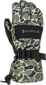 Carhartt boys Waterproof Insulated Gauntlet Glove, Retro Duck Camo