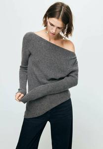 Джемпер Mango Jumper, Medium Heather Grey/Mottled Grey