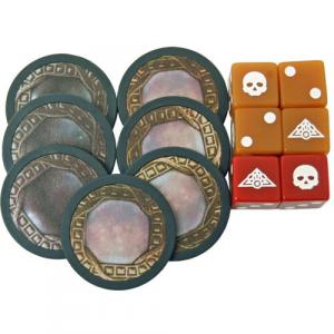 Ролевая игра Pegasus Spiele Talisman Adventures RPG: Accessory Pack (Dice & Tokens)