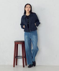 Блузон свободного кроя / можно носить как комплект