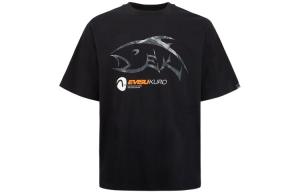 Футболка мужская черная Evisu, черный