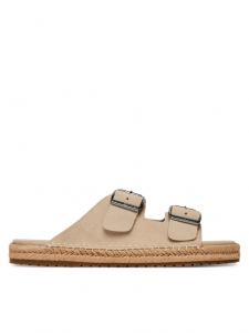 Эспадрильи Flex Jutte Hilfiger Suede Sandal FM0FM05503 Tommy Hilfiger, бежевый