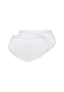 Трусы в полоску 2 пары в упаковке Sassa, белый