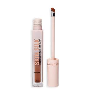 Осветляющий консилер с сывороткой REVOLUTION Skin Silk Brightener & Concealer, Dark Orange