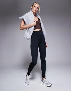 Мягкие на ощупь леггинсы для йоги Tall Icon черного цвета ASOS 4505