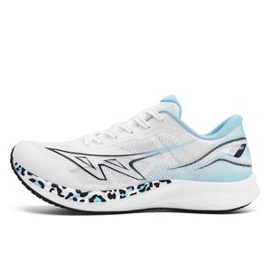 WUPWIND Антискользящие износостойкие тренировочные беговые кроссовки унисекс с полной карбоновой пластиной и суперкритической стелькой Glacier Leopard, цвет Glacier Leopard