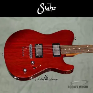 Гитара Suhr Oso, красный прозрачный