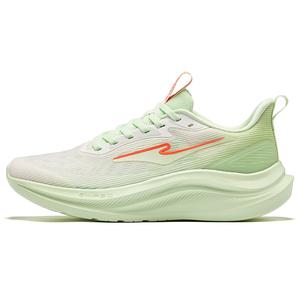 Erke Дышащие легкие кроссовки Rebound с низким верхом для спринта, мужские, микрокристаллические, белые, флуоресцентные, зеленые