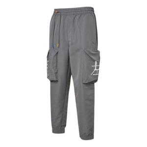 Брюки x michael lau cargo pants 'grey white' Puma, серый