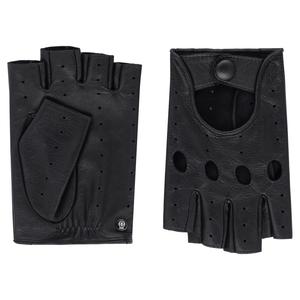 Roeckl Перчатки без пальцев 'PALERMO AUTOFAHRER' в черном цвете