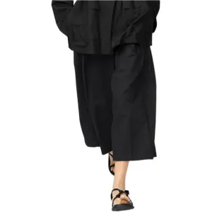 Clare Waight Keller C Collection SS26 повседневные брюки Women's UNIQLO, черный