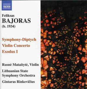 CD диск Bajoras / Mataityte / Lithuanian Sso / Rinkevicius: Symphony-Diptych / Violin Cto / Exodus 1