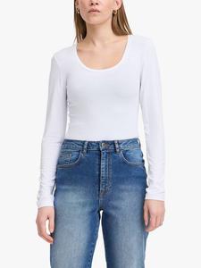 Топ с длинными рукавами Zola ICHI, White