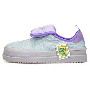 Низкие женские скейтерские кеды Joy&Mario, зеленый