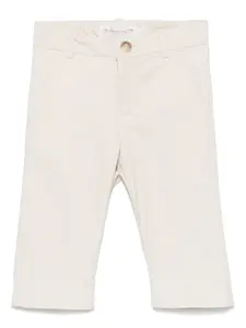 Брюки в тонкую полоску Bonpoint, нейтральный