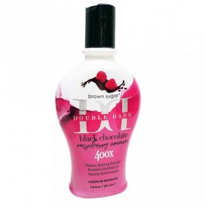 Лосьон для загара Brown Sugar, Double Dark, клубника в шоколаде 221мл