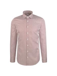 Рубашка Slim Fit на пуговицах SEIDENSTICKER Schwarze Rose, Melon