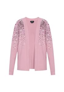 Usha BLACK LABEL Кардиган из трикотажа в цвете эозин