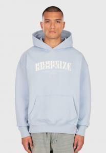 Худи Dropsize SUCCESS GLITCH, Baby Blue/Blue