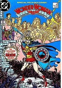 Wonder Woman (1987 series) #10 FOLD-OUT (DC Comics)
