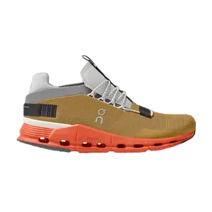 Кроссовки ON Cloudnova Cumin Flame, коричневый