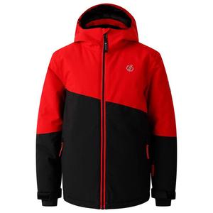 Функциональная куртка Snow Basher Jacket Danger красно-черная - 9-10 Dare2B
