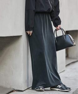 Макси-юбка из хлопкового трикотажа Cupra