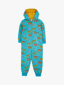 Детский хлопковый комбинезон Big Snuggle Frugi, Wild Cats