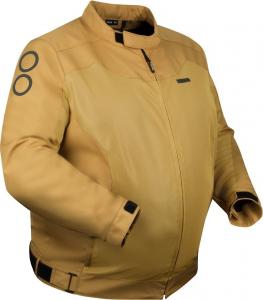 Текстильная мотоциклетная куртка Bering alias king size из сетчатой ткани, Sand