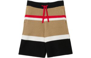 Шорты детские Burberry, бежевый / черный / белый