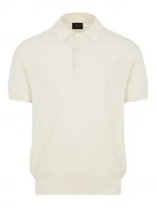 Поло с короткими рукавами Brioni, нейтральный