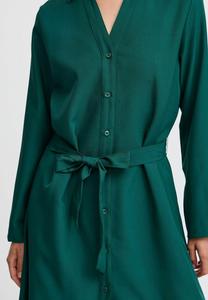 Платье-рубашка MMMIDDE b.young, зеленый