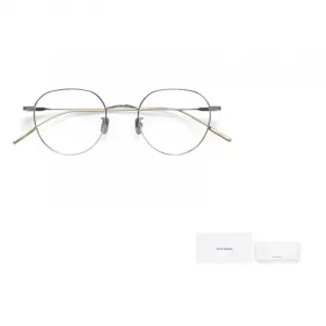 GENTLE MONSTER Очки Yona 02 с круглой оправой, Silver Gold