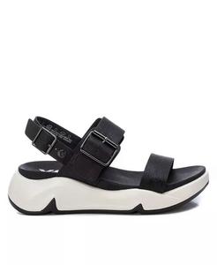 Женские сандалии на плоской подошве XTI, черный