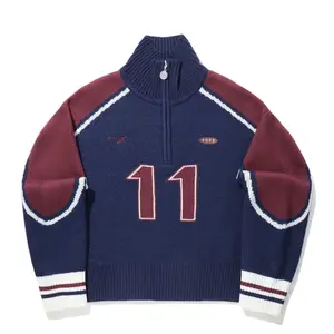 Трикотаж Women's Deep Navy Blue/Rich Wine Red/Mother Of Pearl White LiNing, темно-синий