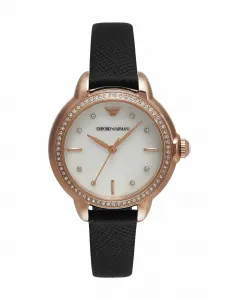Женские аналоговые часы Emporio Armani с кожаным ремешком AR11598
