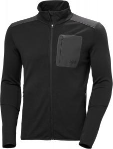 Helly-Hansen LIFA Merino Midlayer для мужчин - теплый и дышащий пуловер из смеси шерсти, идеальный для активного отдыха и многослойной одежды Helly Hansen, 990 Black