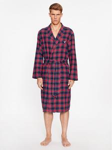 Халат стандартной посадки Emporio Armani Underwear, синий