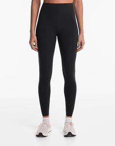 Компрессионные леггинсы Oysho Compressive длиной до щиколотки черного цвета