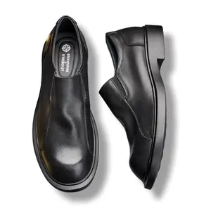 Туфли мужские низкие черный Brounvanm