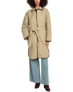 Стеганая куртка Rag & Bone Kelly, коричневый