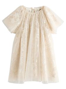 Платье Next, серебряный