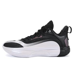 Баскетбольные кроссовки Flash 5 Generations для мужчин с низким верхом белого/черного цвета Peak