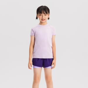 Женская детская лёгкая бесшовная беговая футболка Kiprun Run 900