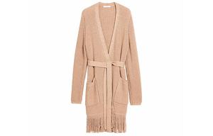 Кашемировый свитер женский рыжевато-коричневый MaxMara