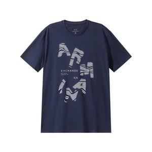 ARMANI EXCHANGE Футболка AE мужская темно-синяя