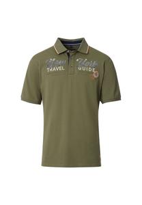 Простая рубашка поло Casamoda, зеленый