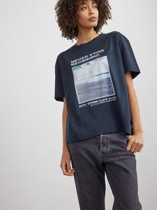 Рубашка BEARTH -PrintBio-Baumwolle, антрацит